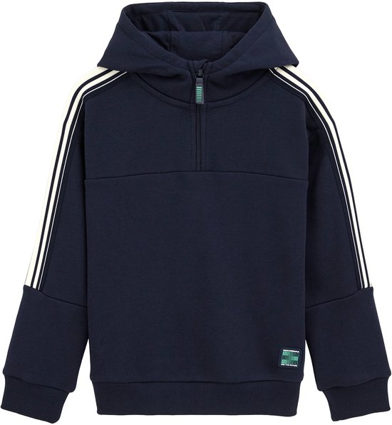 WE Fashion Jongens hoodie met halve rits