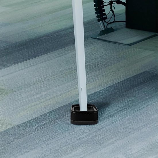 Stackable Feet Riser Stackable Furniture Riser - Table Leg Extension - Black - Washing ...