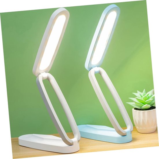 LED-nachtlampje voor kamers - Opvouwbaar ontwerp - Oplaadbaar - 3 helderheidsniveaus - Geschikt voor jongens en meisjes - Bescherming tegen blauw licht en flikkervrij - Ideaal voor bureaus of nachtkastjes - Touchbediening — afbeelding 2