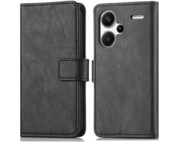 imoshion Hoesje - Geschikt voor Xiaomi Redmi Note 13 Pro Plus (5G) - Luxe Bookcase - Zwart