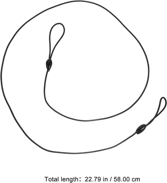 Allecta - Set van 10 draagriemen met veertouw voor stylus pen - Doodle string pin - Mobiele telefoon accessoire — afbeelding 3