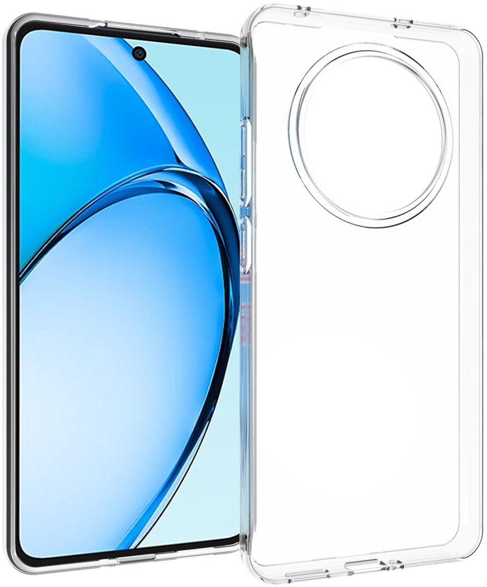 Accezz Hoesje - Geschikt voor Oppo Reno 12F (5G) - Clear Backcover - Transparant