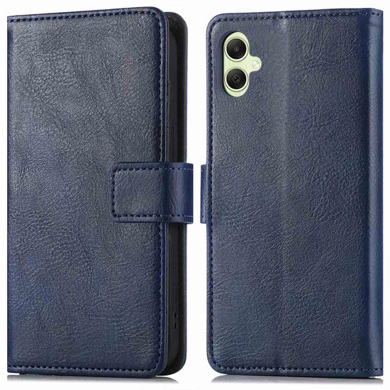 iMoshion Étui adapté pour Samsung Galaxy A05s avec porte-cartes - Bookcase iMoshion Luxe - Bleu foncé