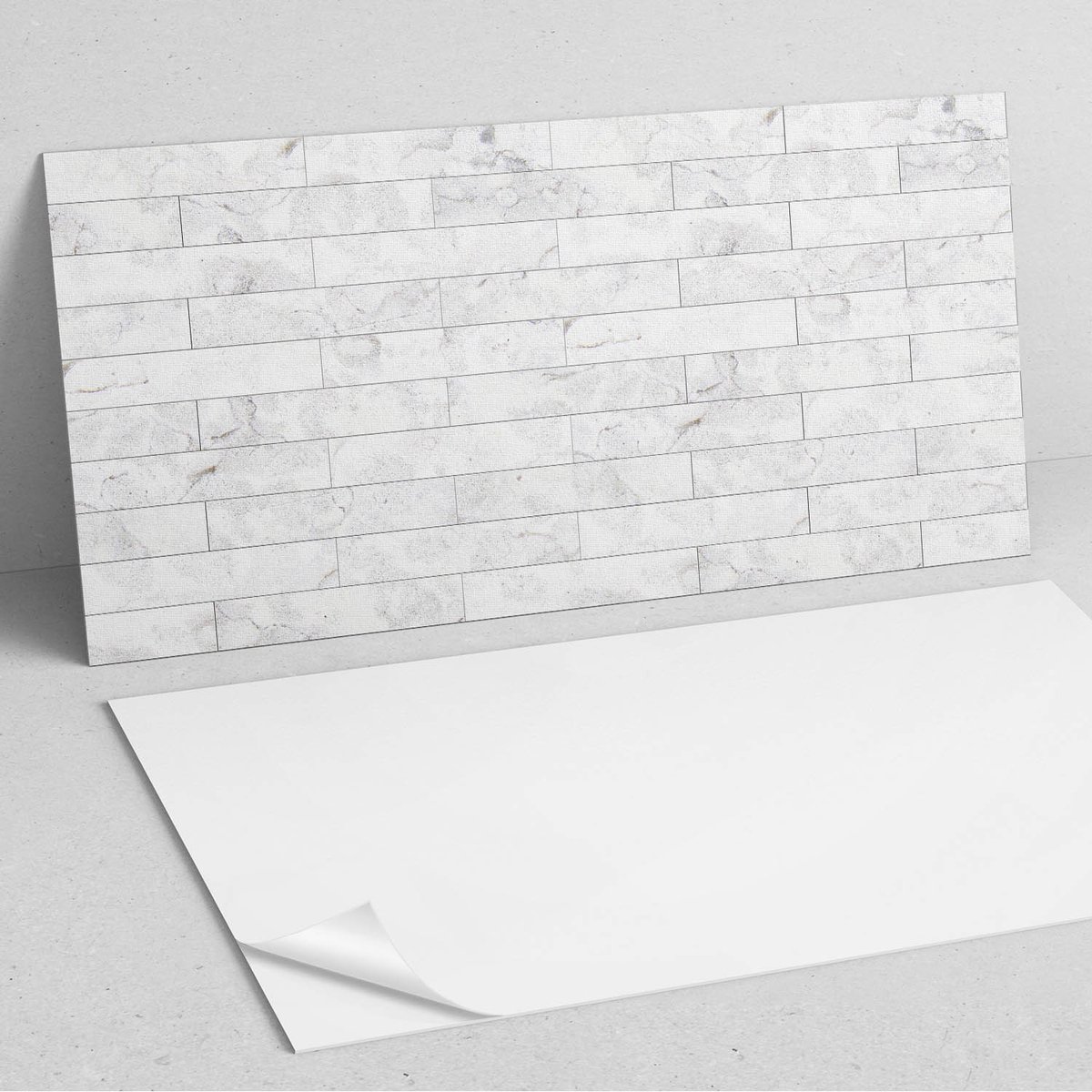 Coloray Wandpanelen Zelfklevend - Patroon dat marmer imiteert PVC Wandpanelen - 120 cm x 6