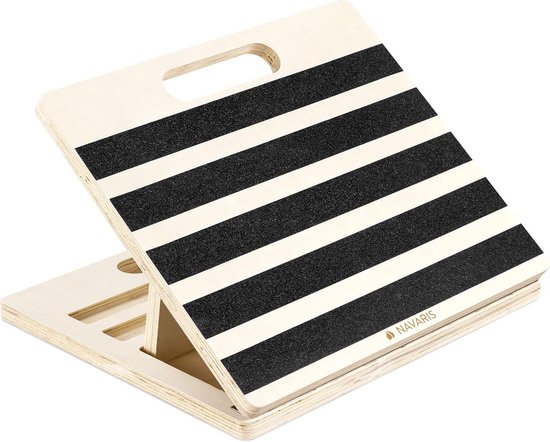 Schuine plank voor het strekken van kuiten, verstelbare schuine plank
