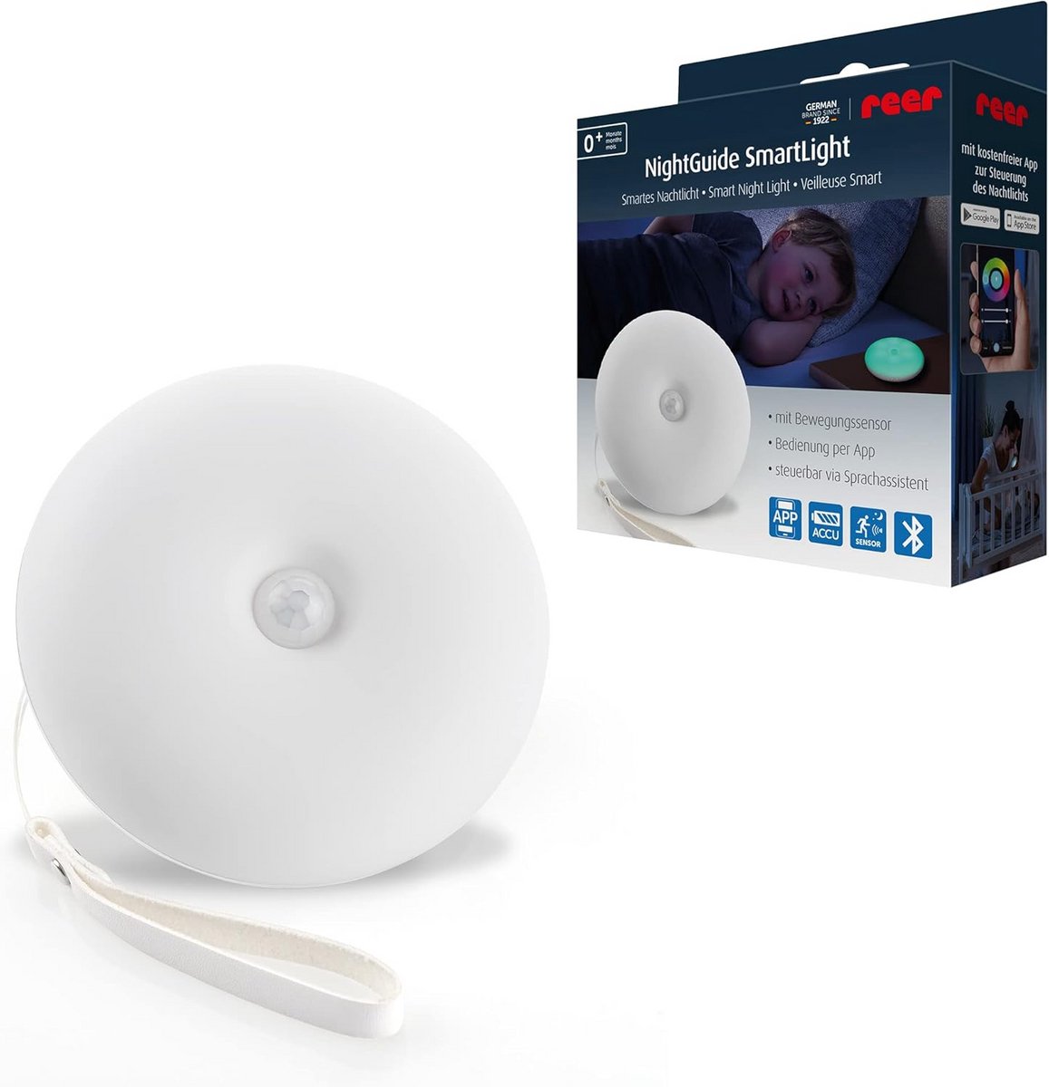 Slimme Nachtlamp met Bewegingssensor voor Kinderen en Volwassenen