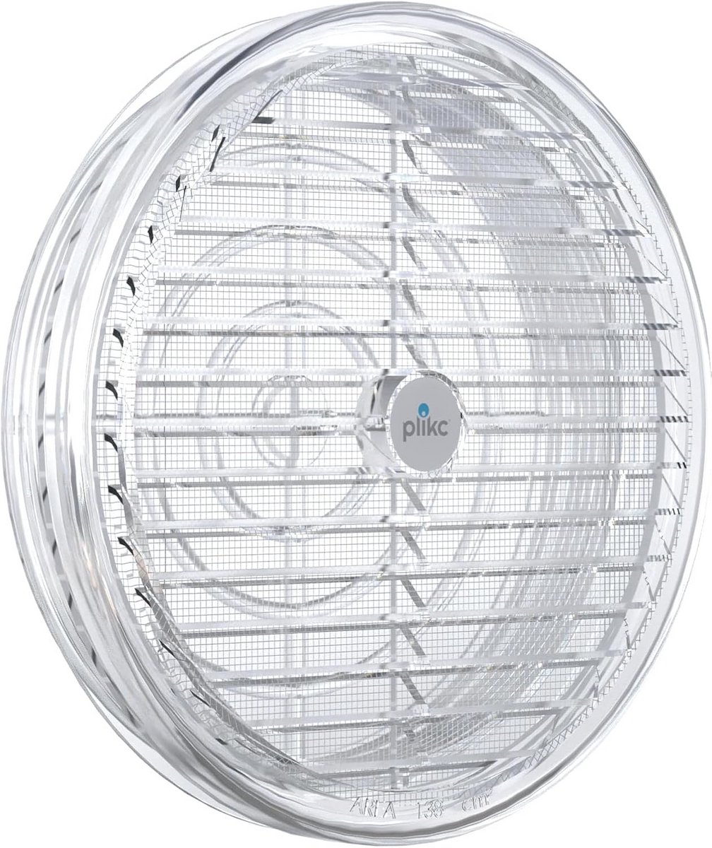 Thermische Raambeluchter met Insektengaas - Diameter 160 mm - Ventilatie zonder Ventilator