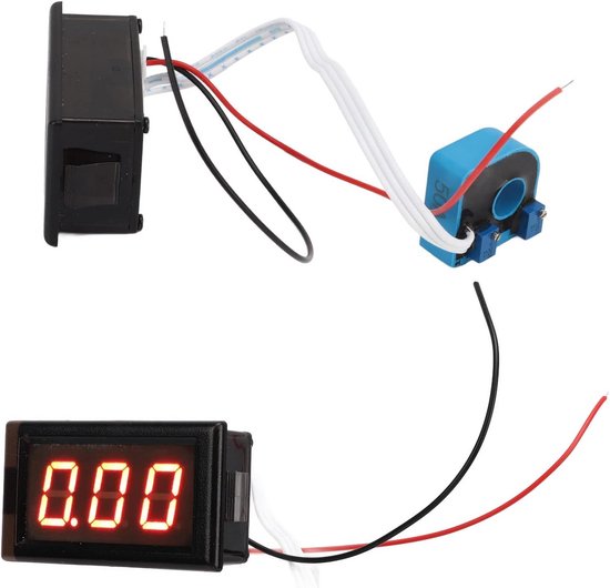 Sensor Ampermeter Digitale Ampèremeter 50A met Hall Sensor en LED Display voor Voertuigen ...