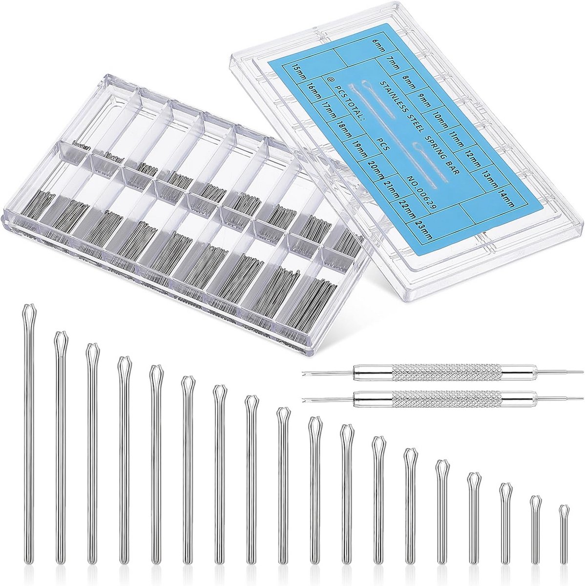 360 Stuks Horlogepennen en Gereedschapsset voor Horlogereparatie
