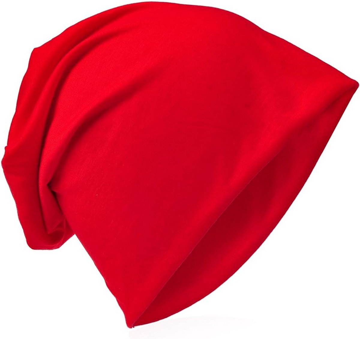 Soepele Slouch Beanie Muts Uniseks Effen Kleur Standaard en XXL Maten