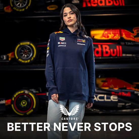 Officiële Team Hoodie Formule 1 Blauw Unisex - Comfortabele Racing Fansweatshirt — afbeelding 3