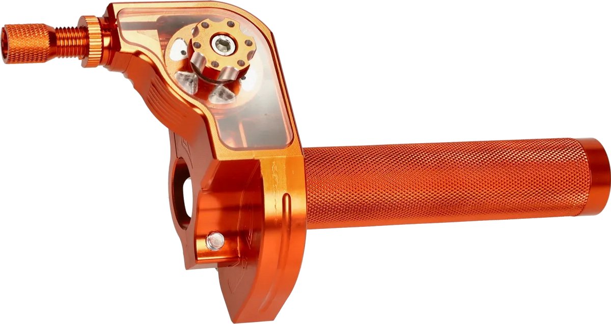 Snelgas Mezoly haaks model CNC oranje