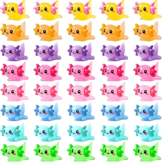 CAKEEYUM Mini-Katzenfiguren, 5 Stück, PVC-Computermonitor