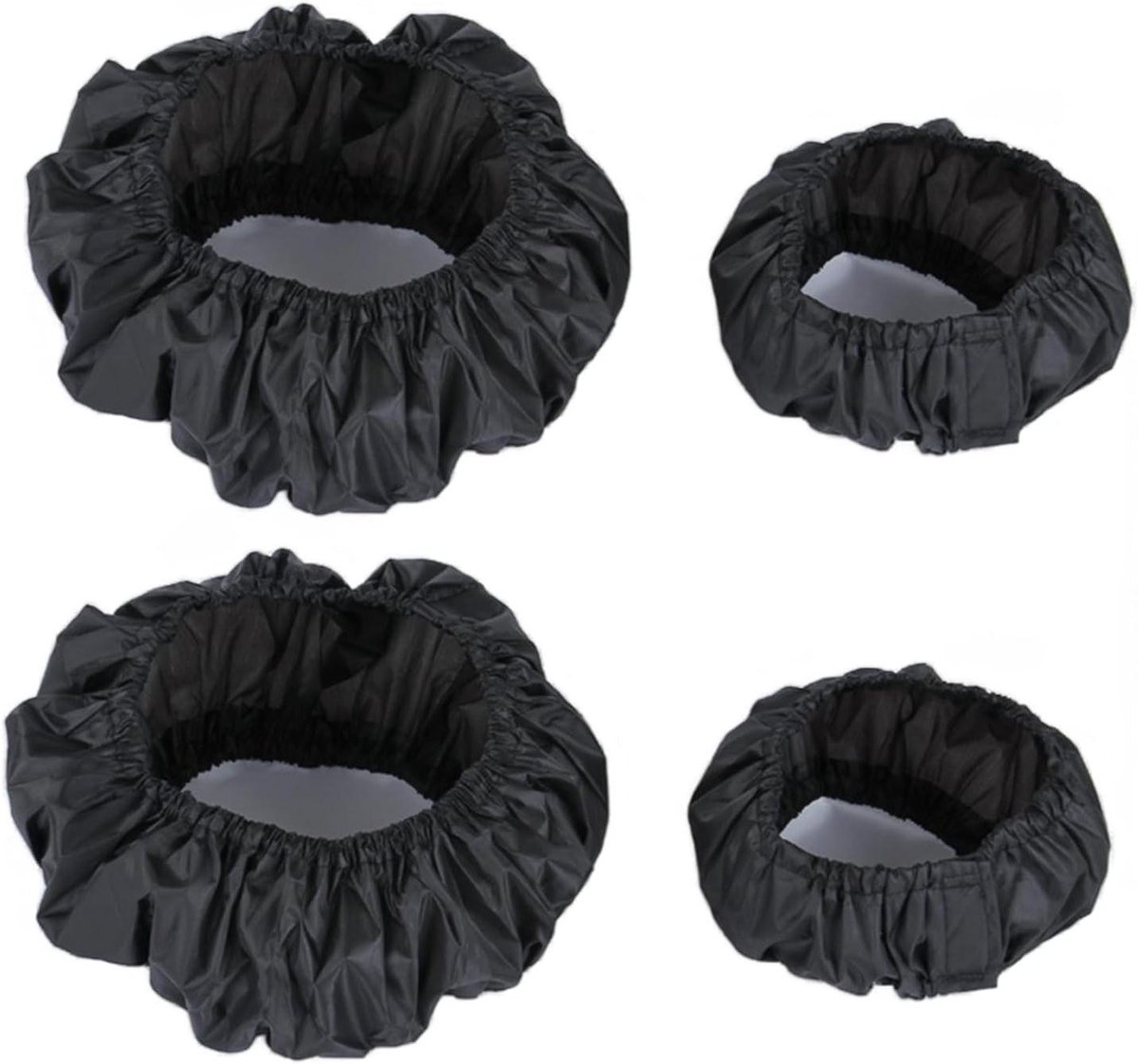 Allecta - Beschermende afdekking voor kinderwagens en babyfietsen - Set van 4 - Rolstoel accessoires - Beschermhoes