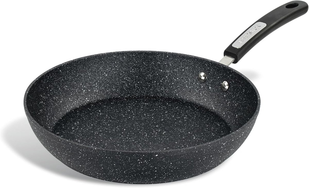 28 cm anti-aanbak koekenpan met gelijkmatige warmteverdeling