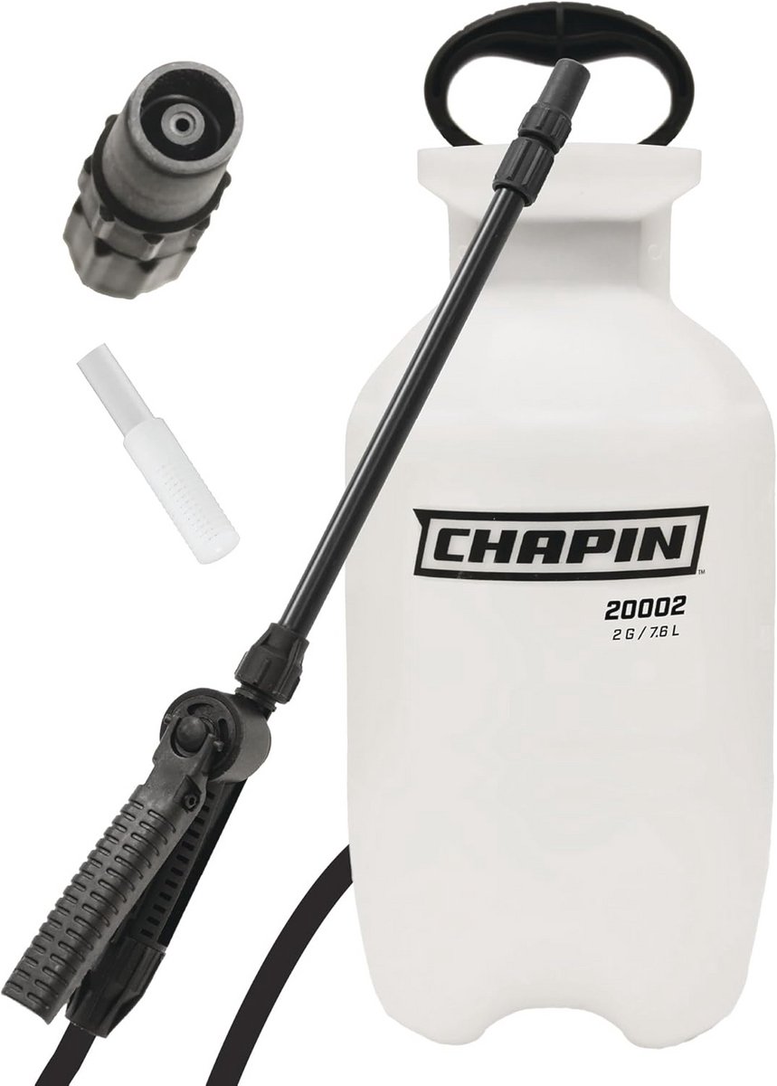 2-gallon druksproeier voor gazon en tuin - ideaal voor onkruidbestrijding en plantensproei