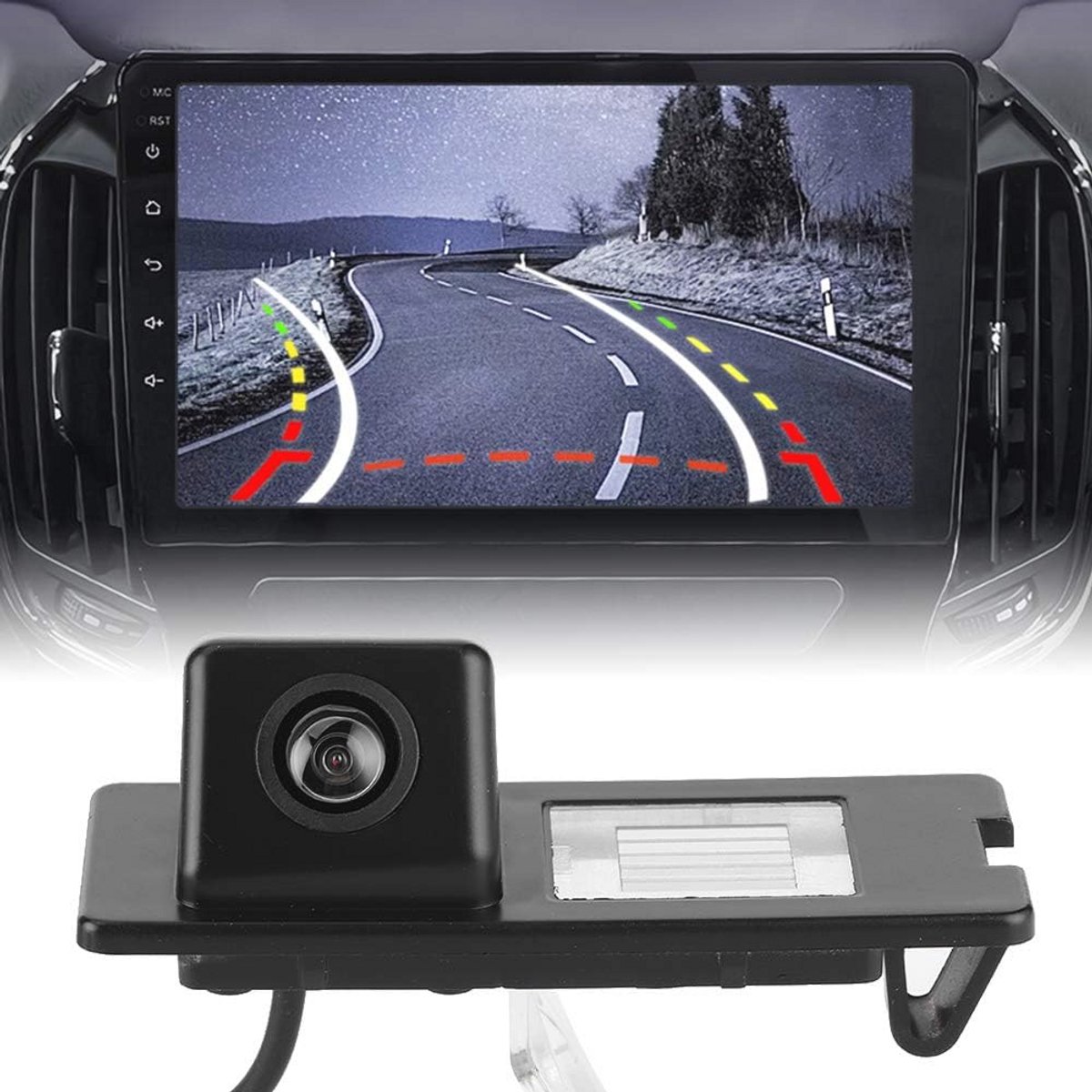 Achteruitrijcamera CCD HD IP68 - 170 graden parkeercamera voor auto