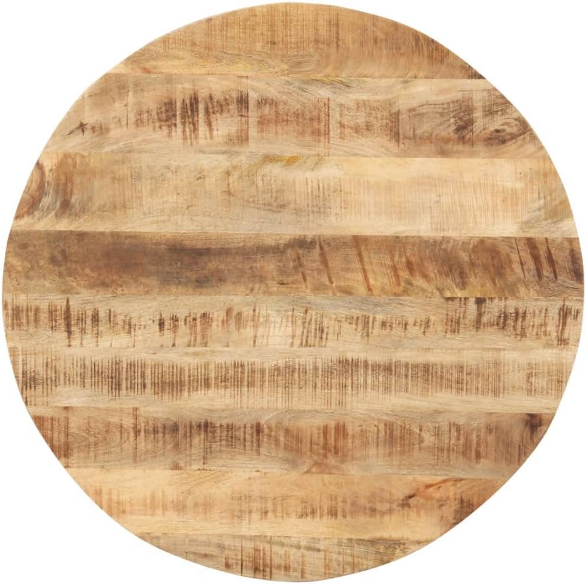 Ronde Tafelblad Massief Mangohout - Vernieuw Uw Eettafel