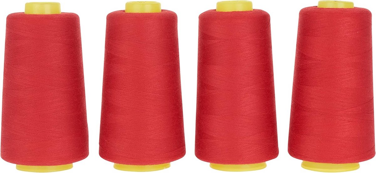 Overlock naaigaren 4-pack - Diverse kleuren