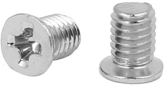 30 Stuks Duimschroeven Voor Computerbehuizing – 6-32 Schroefdraad, M3.5x6mm, Zwart, Voor Voedingen, PCI-sleuven En Zijpanelen