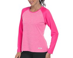 AjezMax Women's Hiking Shirt UV Shirt Long Sleeve Running Shirt UPF 50+ Functional Shirt Quick Drying Outdoor Long Sleeve Lightweight Summer T-Shirt