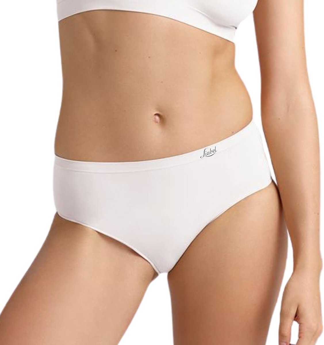 5 Dames Slips met Hoge Taille in Zachte Microvezel