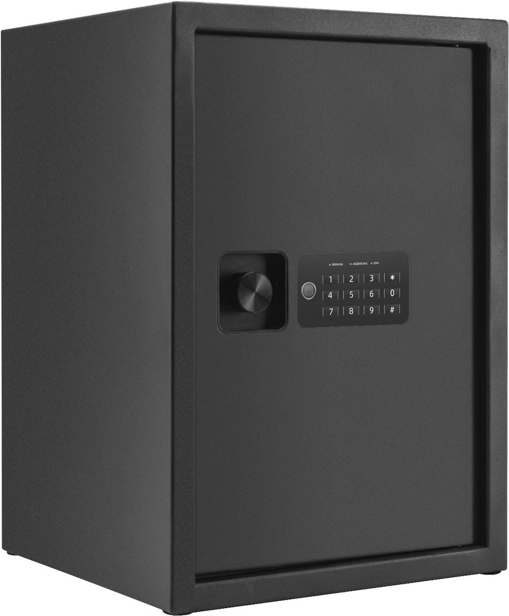 Veiligheidskluis 2.0 Cubic - Digitale Toetsenbord, Alarm, Verstelbare Plank voor Geld en Waardepapieren