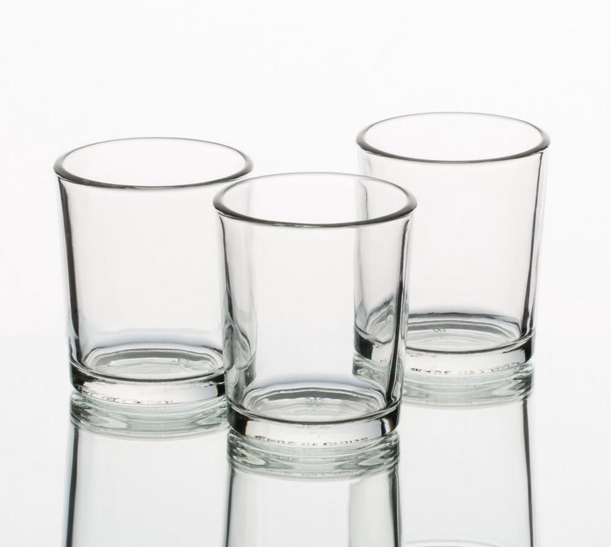 Set van 12 Glas Votive Kaarsenhouders