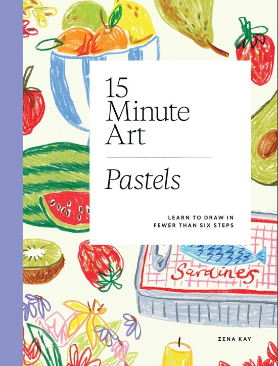 15-minute Art Pastels - cover