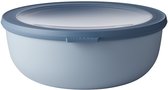Mepal - Multikom Cirqula vershouddoos - 2250 ml - Rond - Nordic blue