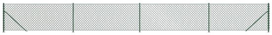 vidaXL-Clôture-en-maille-avec-bride-1x10-m-vert