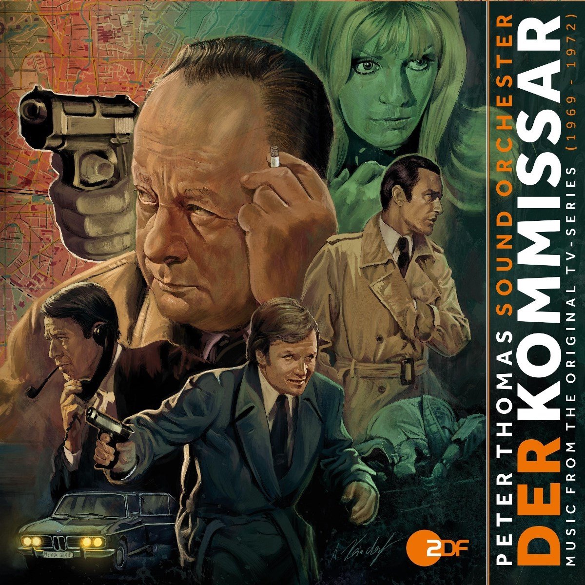 Peter Thomas Sound Orchester - Der Kommissar (CD) (Original Soundtrack)