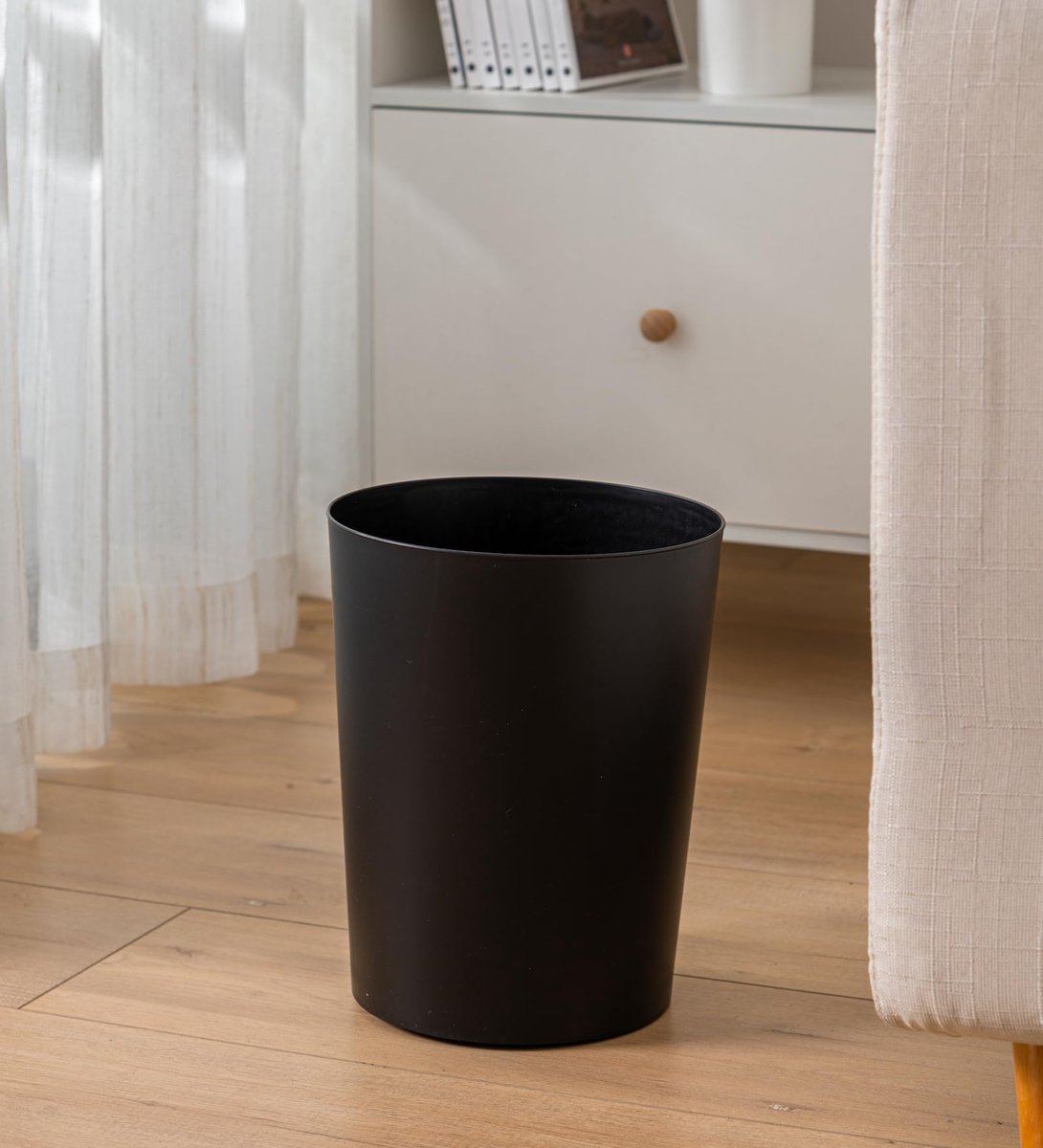 Unyqoos® Compacte en stijlvolle afvalemmer set voor kantoor en slaapkamer