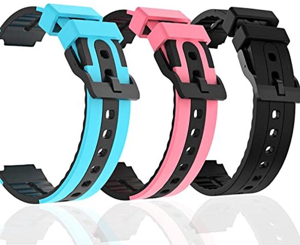 Slimme Horloge Bandjes 16 mm 20 mm 22 mm voor Volwassenen en Kinderen - Roze, Klassiek