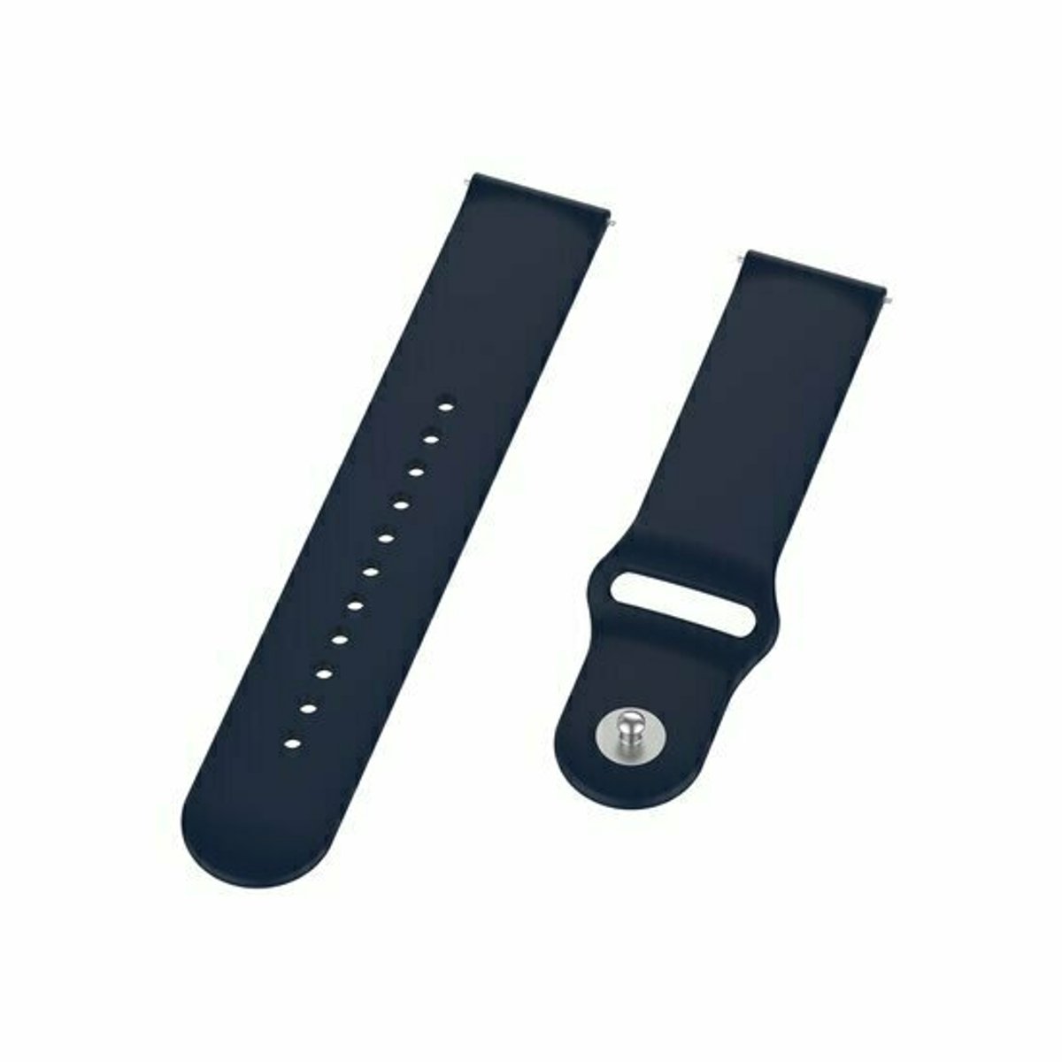 By Qubix - Sportbandje - Maat: Small - Navy - geschikt voor Huawei Watch 5 - 42mm