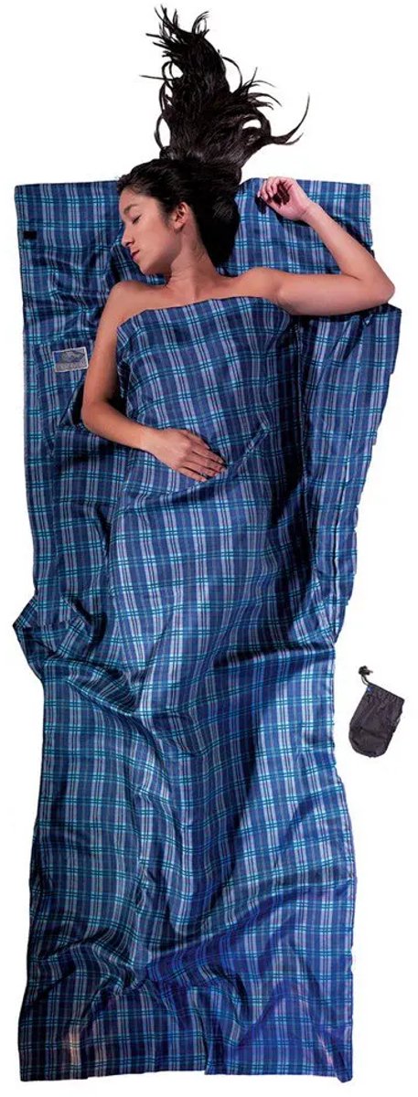 Cocoon TravelSheets 100% Zijde - Checked Silk — afbeelding 3