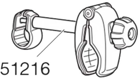 Thule frameklem+arm 1 EuroRide van Thule — afbeelding 3