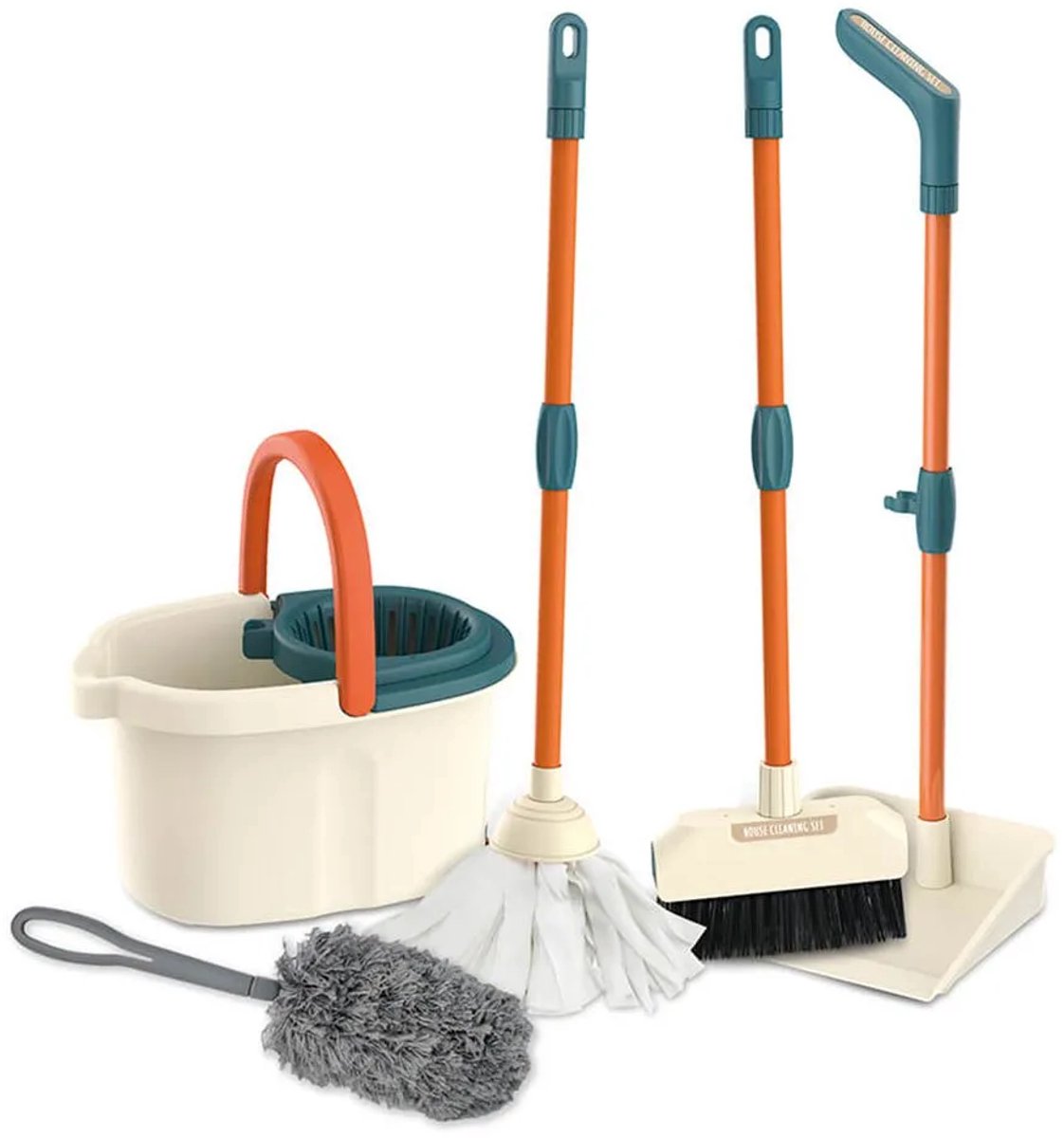 Eurekakids Uitbreidbare Schoonmaakset Met 5 Stukken Veelkleurig