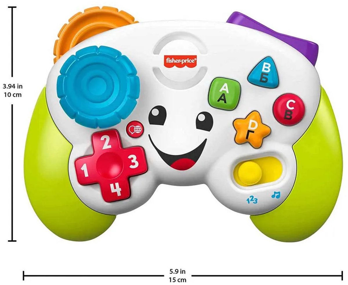 Fisher-Price Leerplezier Spelen en Leren Controller - Muzikaal babyspeelgoed met lichtjes — afbeelding 5