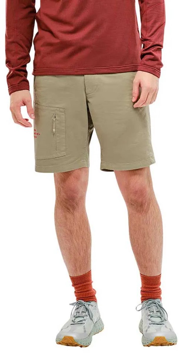 The Mountain Studio Hiking Cotton Stretch Korte Broek Beige M Man