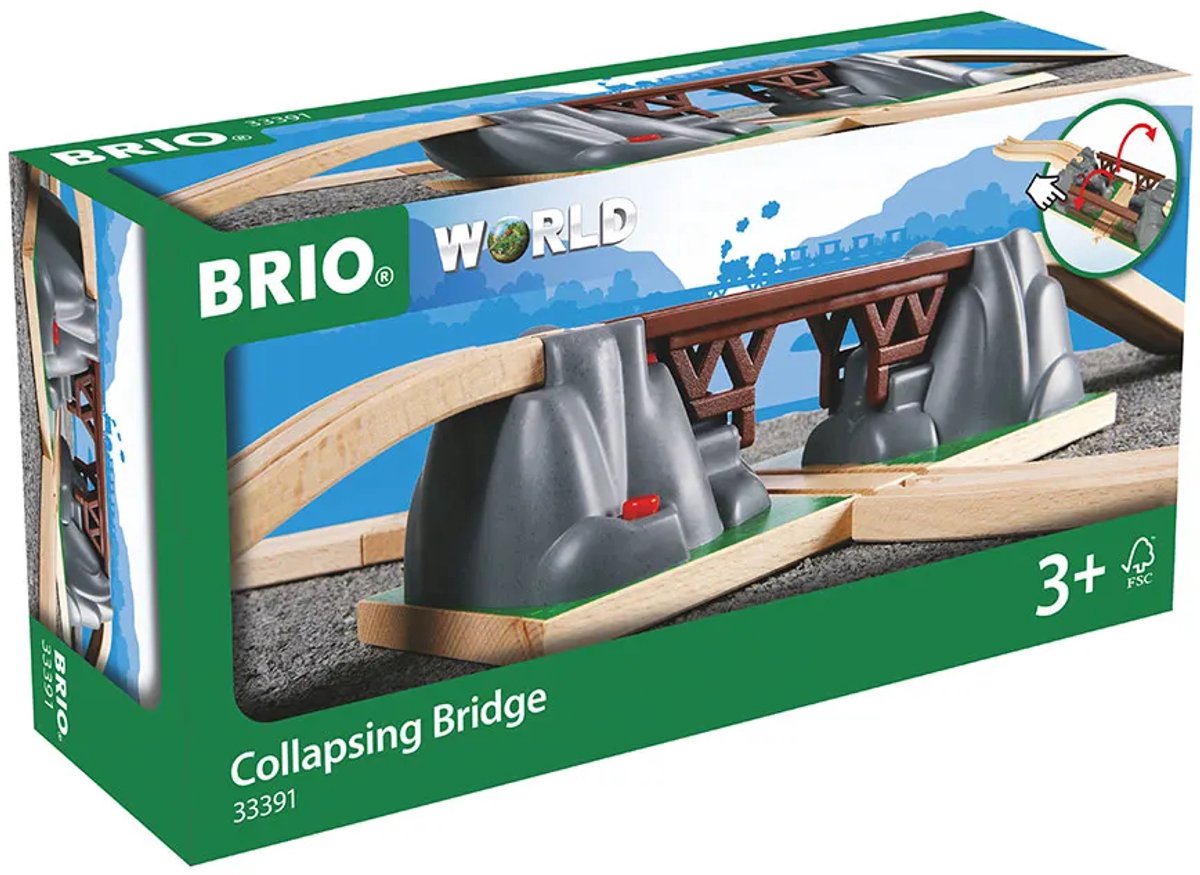 BRIO Klapbrug (33381) - uitbreiding voor BRIO World - vanaf 3 jaar — afbeelding 4