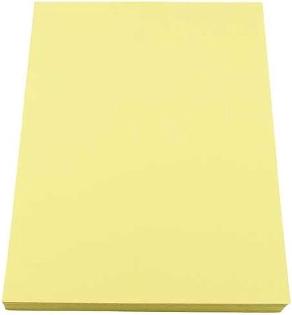 Gekleurde A4 Kaarten 220 gsm - Lichtgeel (100 Vellen)