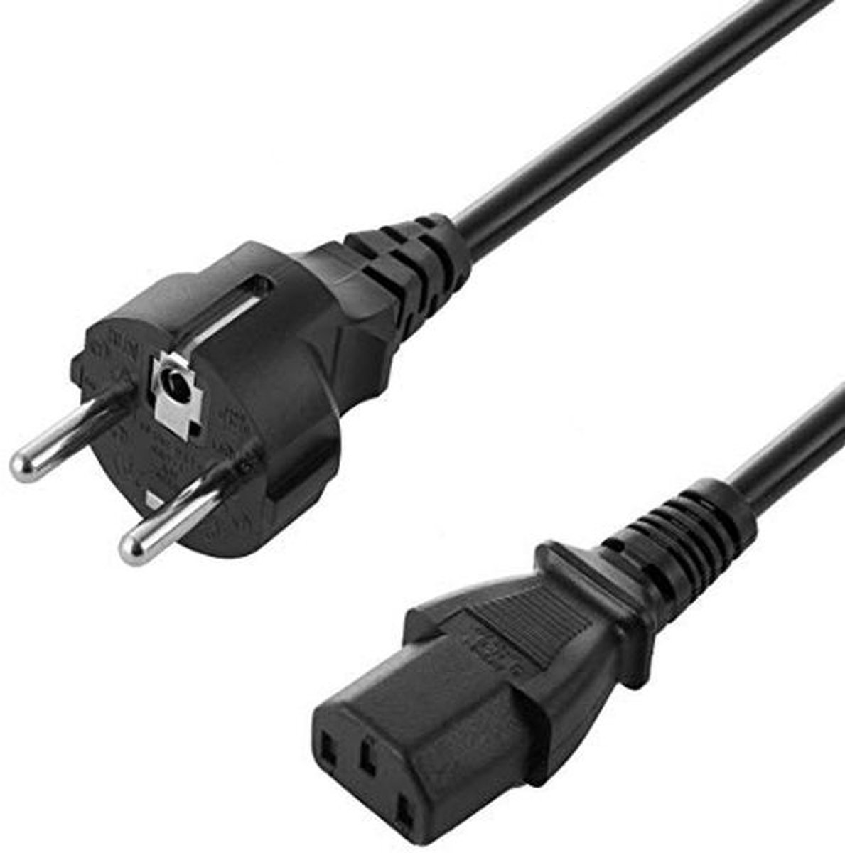 Koudeapparaatkabel 1,8 m voor Computer, Monitor en Beamer