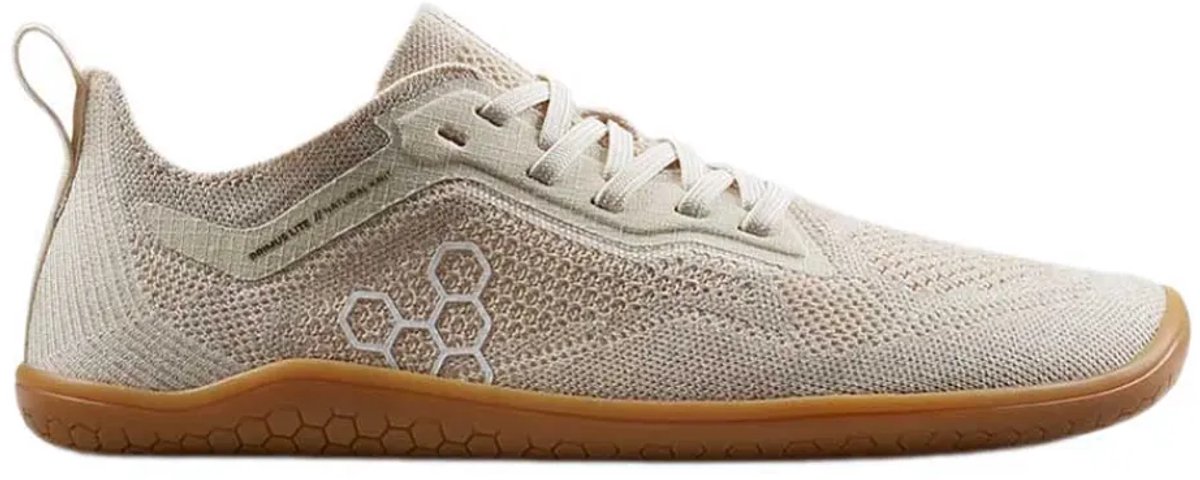 Vivobarefoot Primus Lite Knit Natural Barefoot Schoenen Beige EU 40 Man