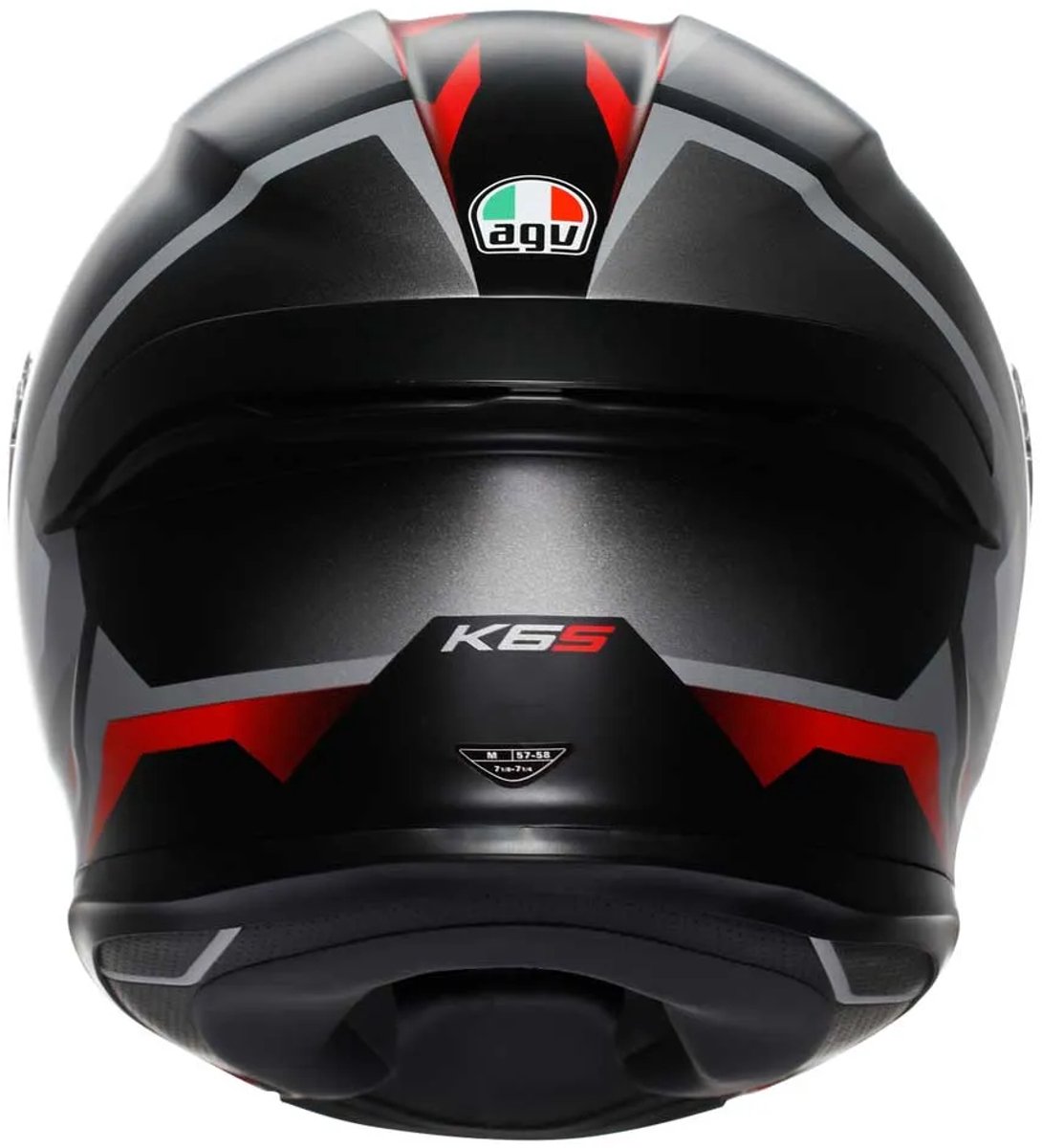 Agv K6 S Karve E2206 Mplk Integraalhelm Wit,Zwart L – foto 3