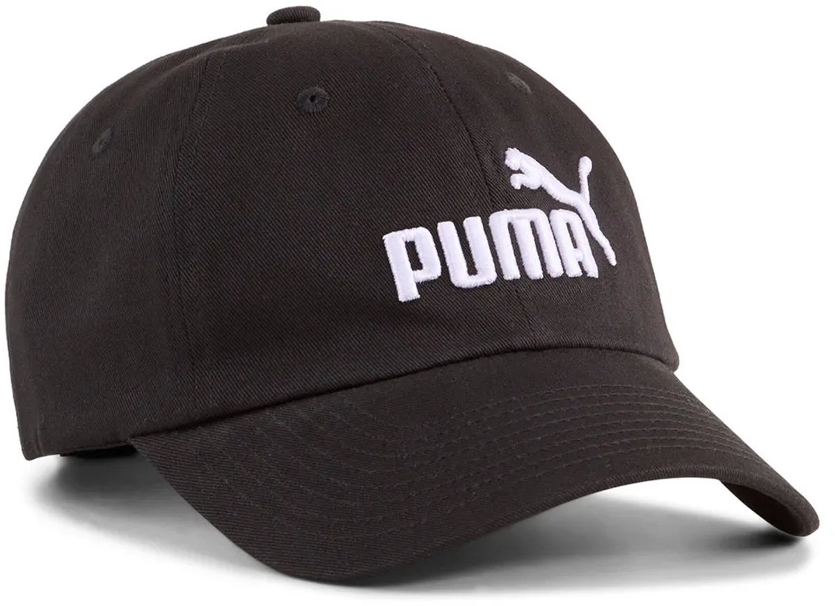 Puma Ess No.1 Logo Kids Junior Pet Kinderen Zwart