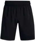 Zwarte Under Armour shorts met elastische tailleband.