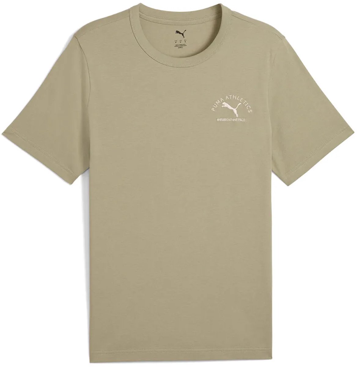 Puma Class Graphic T-shirt Met Korte Mouwen M Man Lux Army