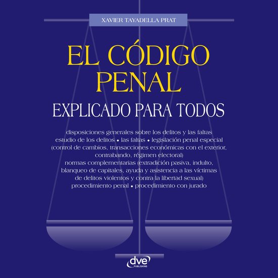 El código penal explicado para todos - cover