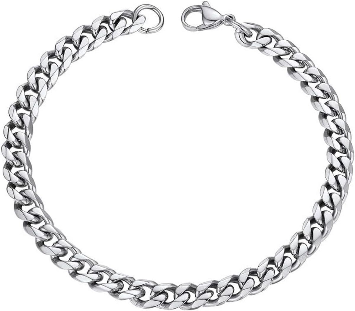 Stainless Steel Cuban Bracelet voor Hem en Haar - 3mm-6mm-9mm-12mm en Diverse Kleuren